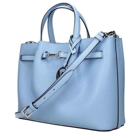 Michael Kors Light Blue Leather Handbag
