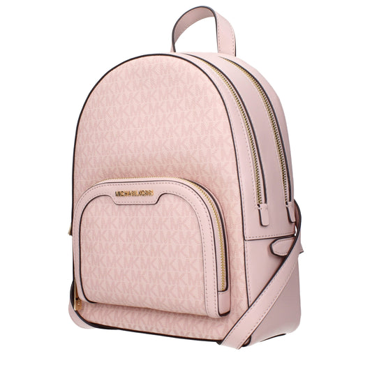 Michael Kors Pink Fabric Backpack