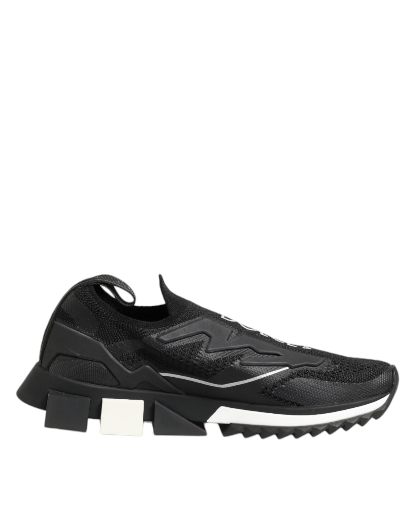 Dolce & Gabbana Black SORRENTO Sport Stretch Sneakers Shoes
