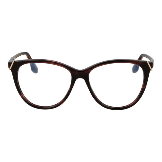 Victoria Beckham Brown Acetate Glasses (Frames)