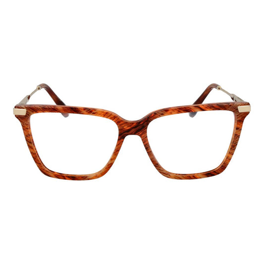 Victoria Beckham Orange Metal & Plastic Glasses (Frames)