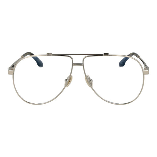 Victoria Beckham Gray Metal Glasses (Frames)
