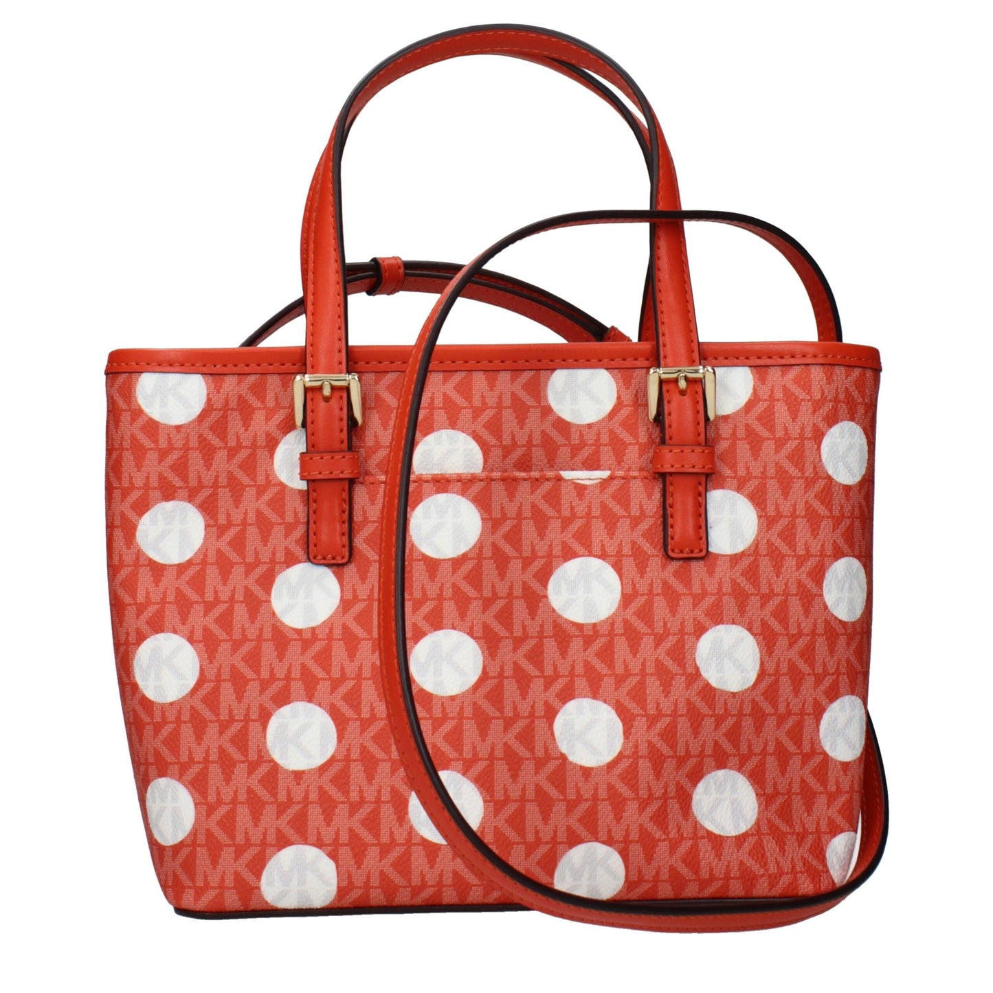 Michael Kors Orange Fabric Handbag