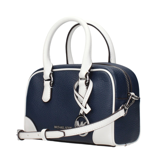 Michael Kors Blue Leather Handbag