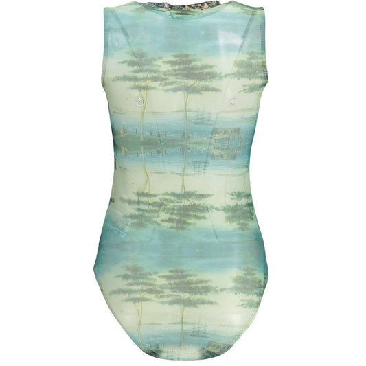Desigual Green Polyester Bodysuit