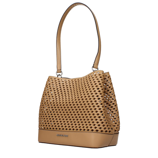 Michael Kors Brown Leather Shoulder Bag