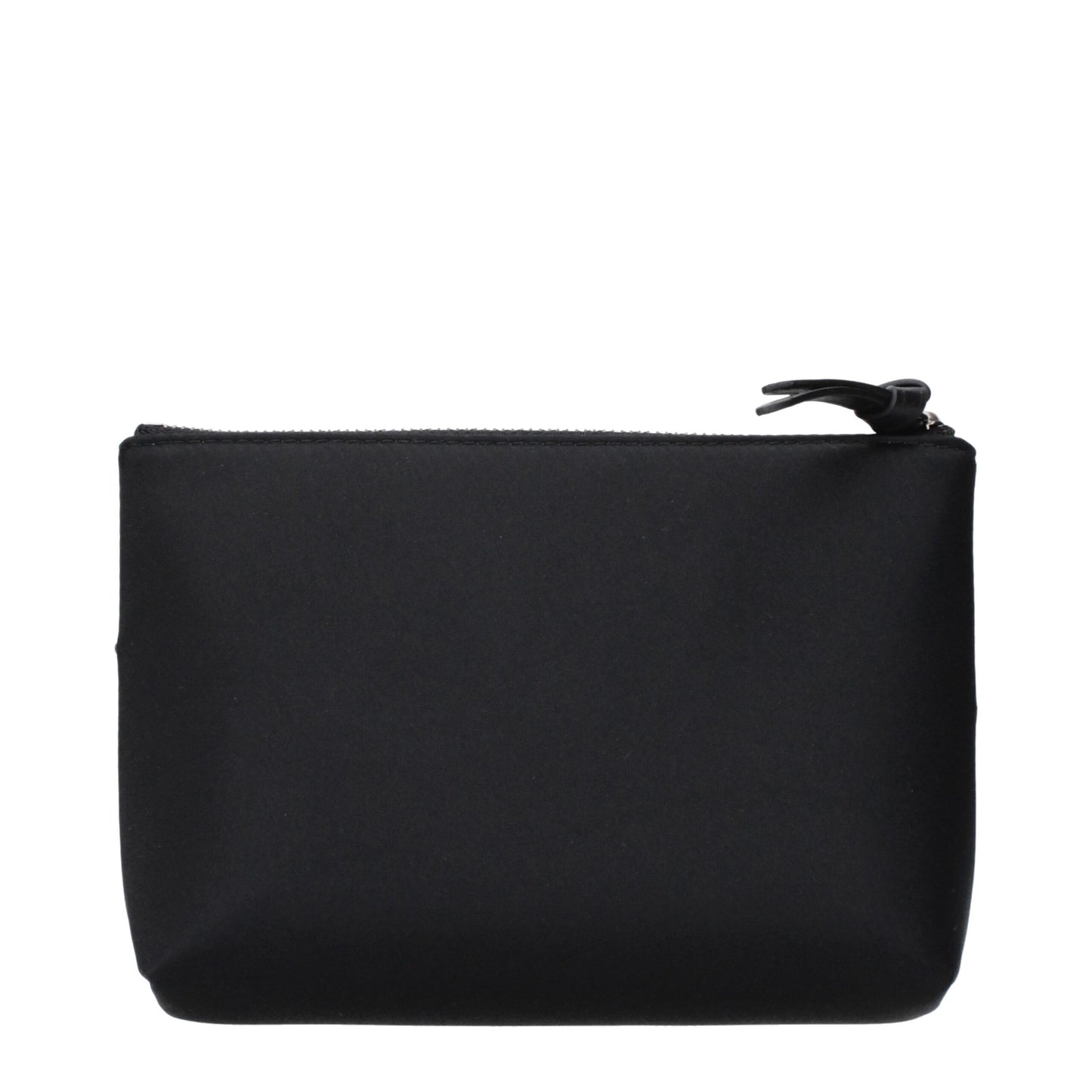 Jimmy Choo Black Satin Clutch Bag