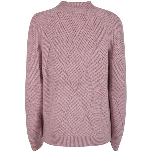 Yes Zee Pink Marabou Sweater