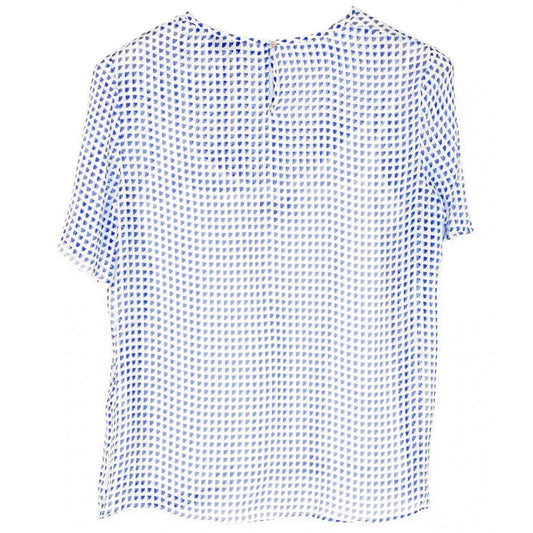 Armani Jeans White Silk Blouse