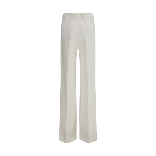Ermanno Scervino White Viscose Casual Pants