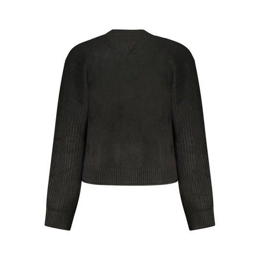 Tommy Hilfiger Black Wool Women Sweater