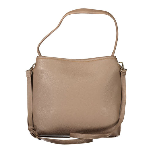 Mario Valentino Brown Polyethylene Women Handbag