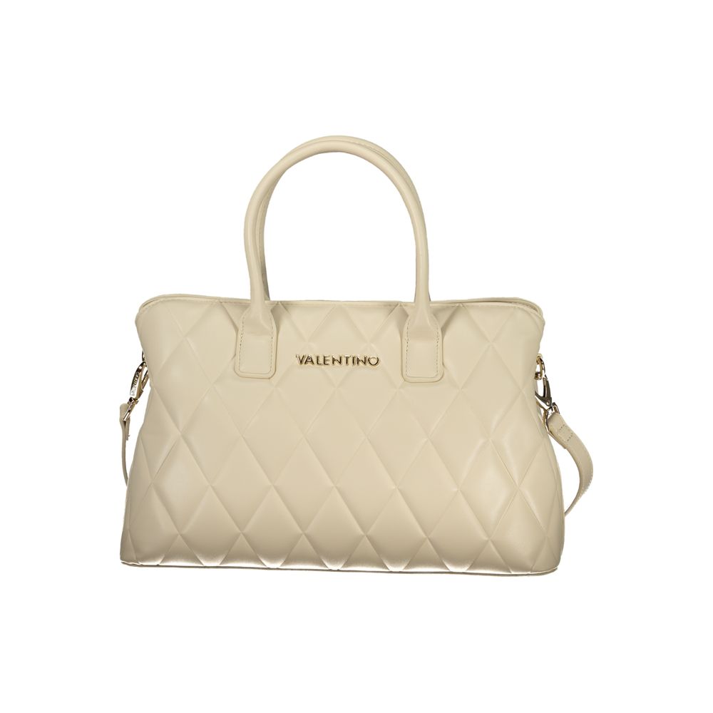 Mario Valentino Beige Polyethylene Handbag