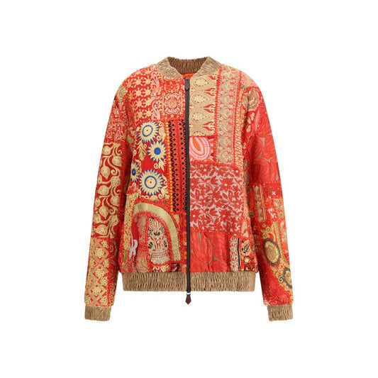 Ella Multicolor Cotton Bomber