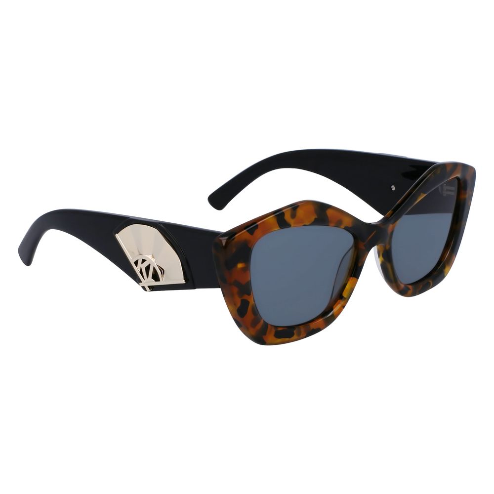 Karl Lagerfeld Brown Acetate Sunglasses