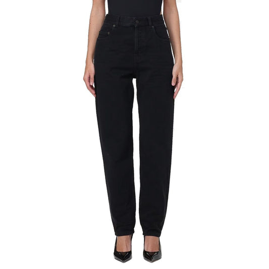 Saint Laurent Black Cotton Jeans Denim