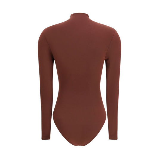 Wolford Bordeaux Polyamide Top