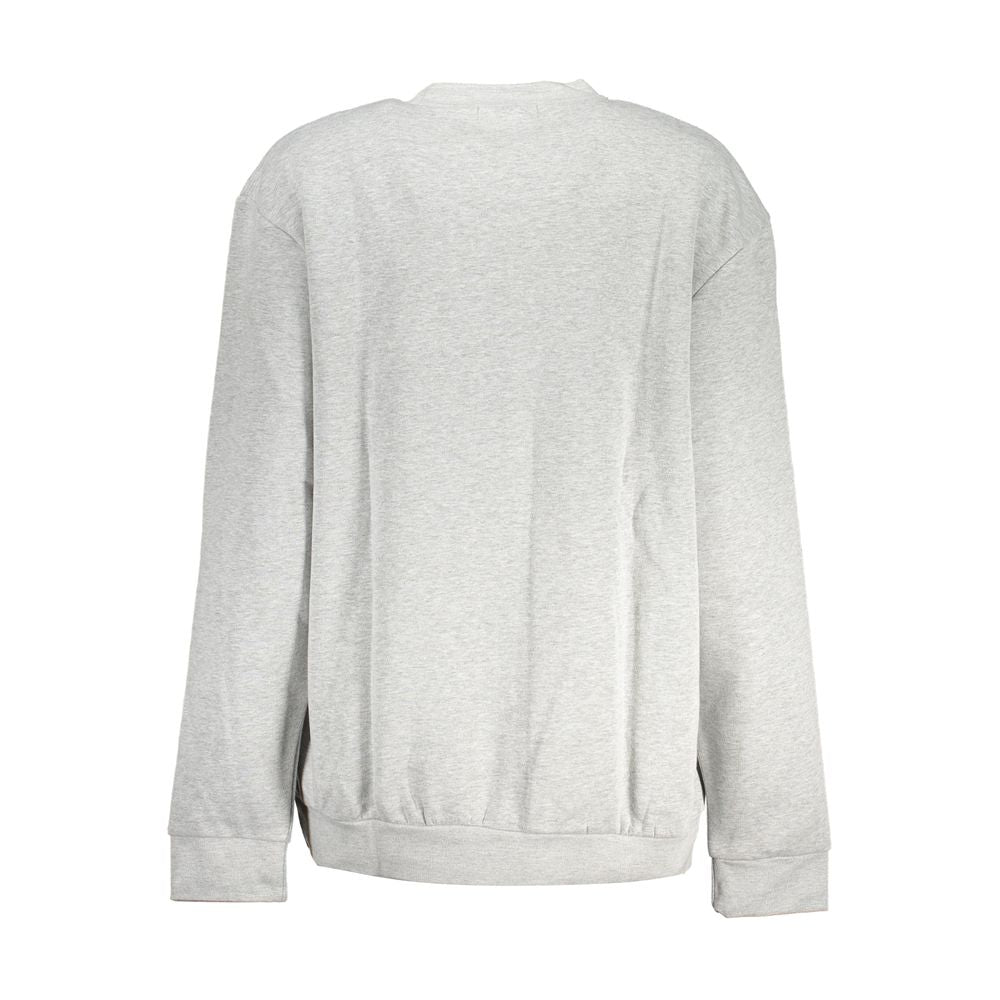 Cavalli Class Grigio Polyester Woman Sweatshirt