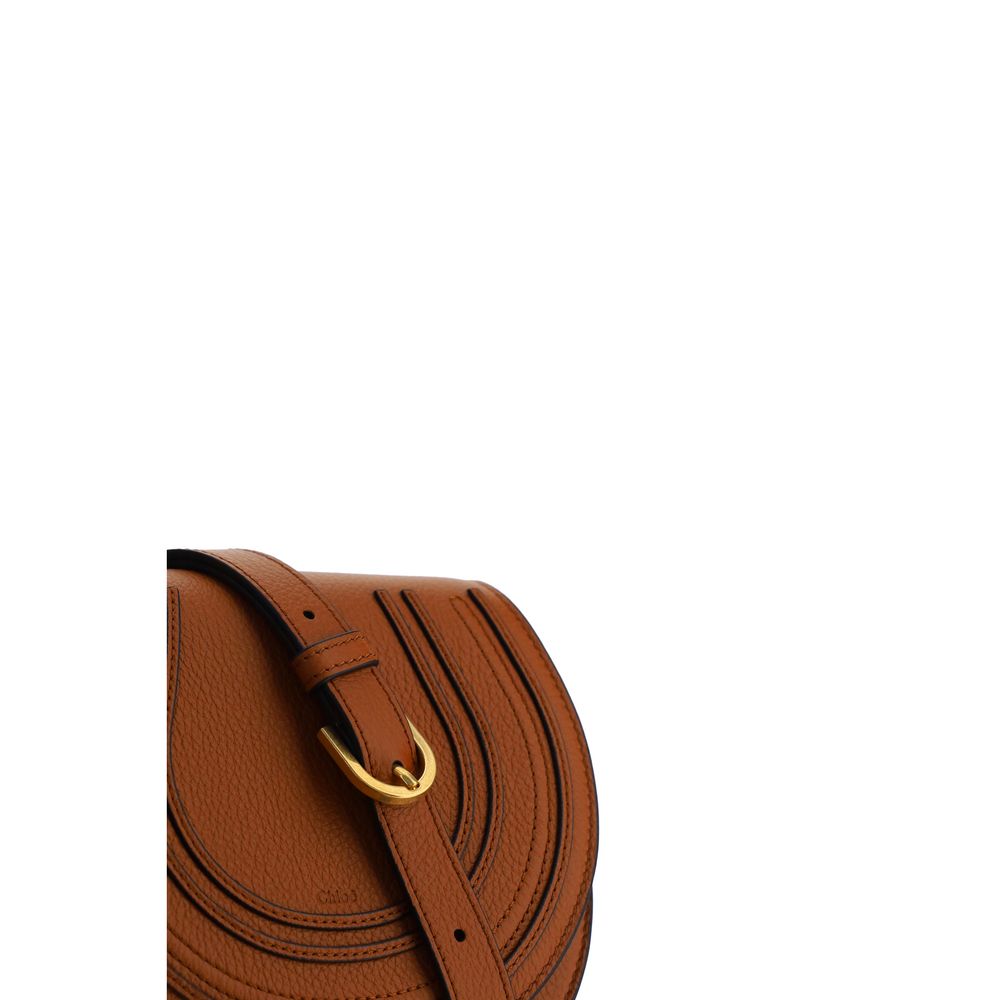 Chloé Brown Calf Leather Bos Taurus Shoulder Bag