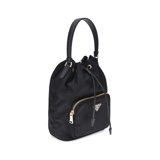 Prada Black Polyamide Backet Bag