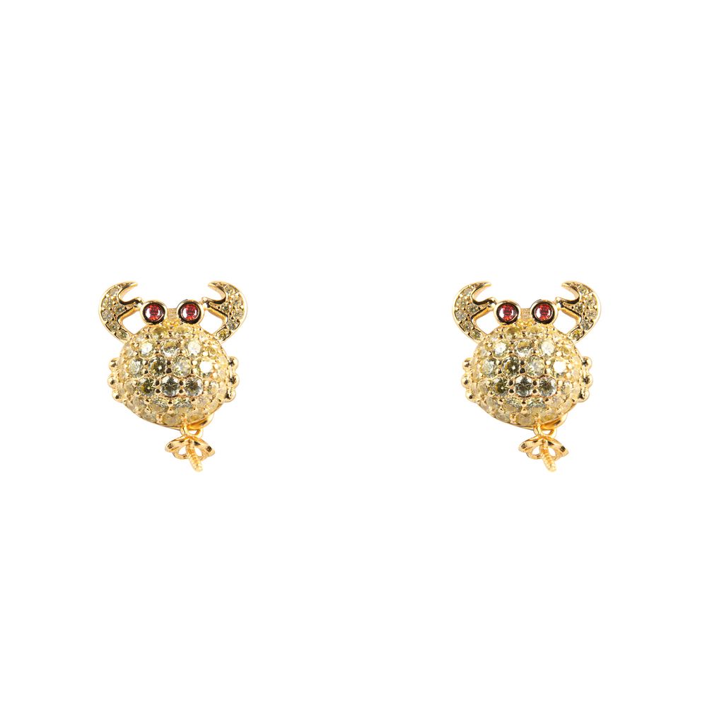 Lancaster Gold Silver Earrings