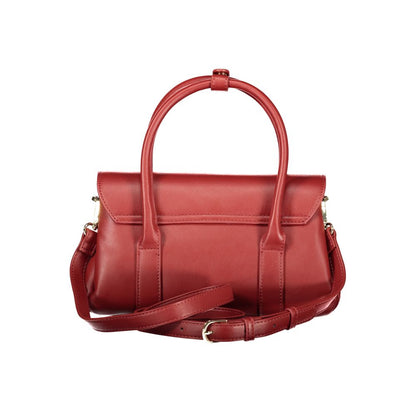 Mario Valentino Red Polyethylene Handbag