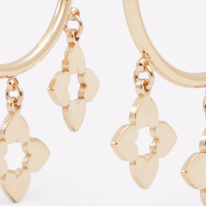ALDO Gold Elastane Earrings