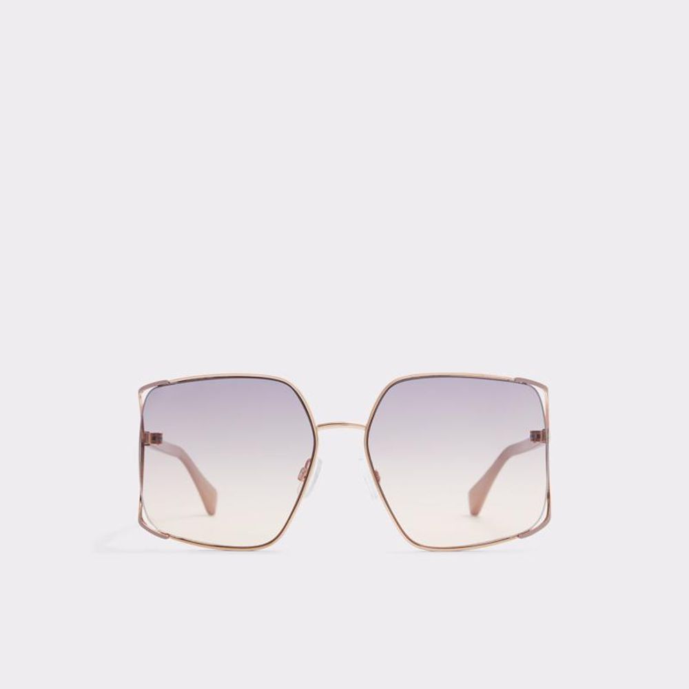 ALDO Rose Gold Polycarbonate Sunglasses