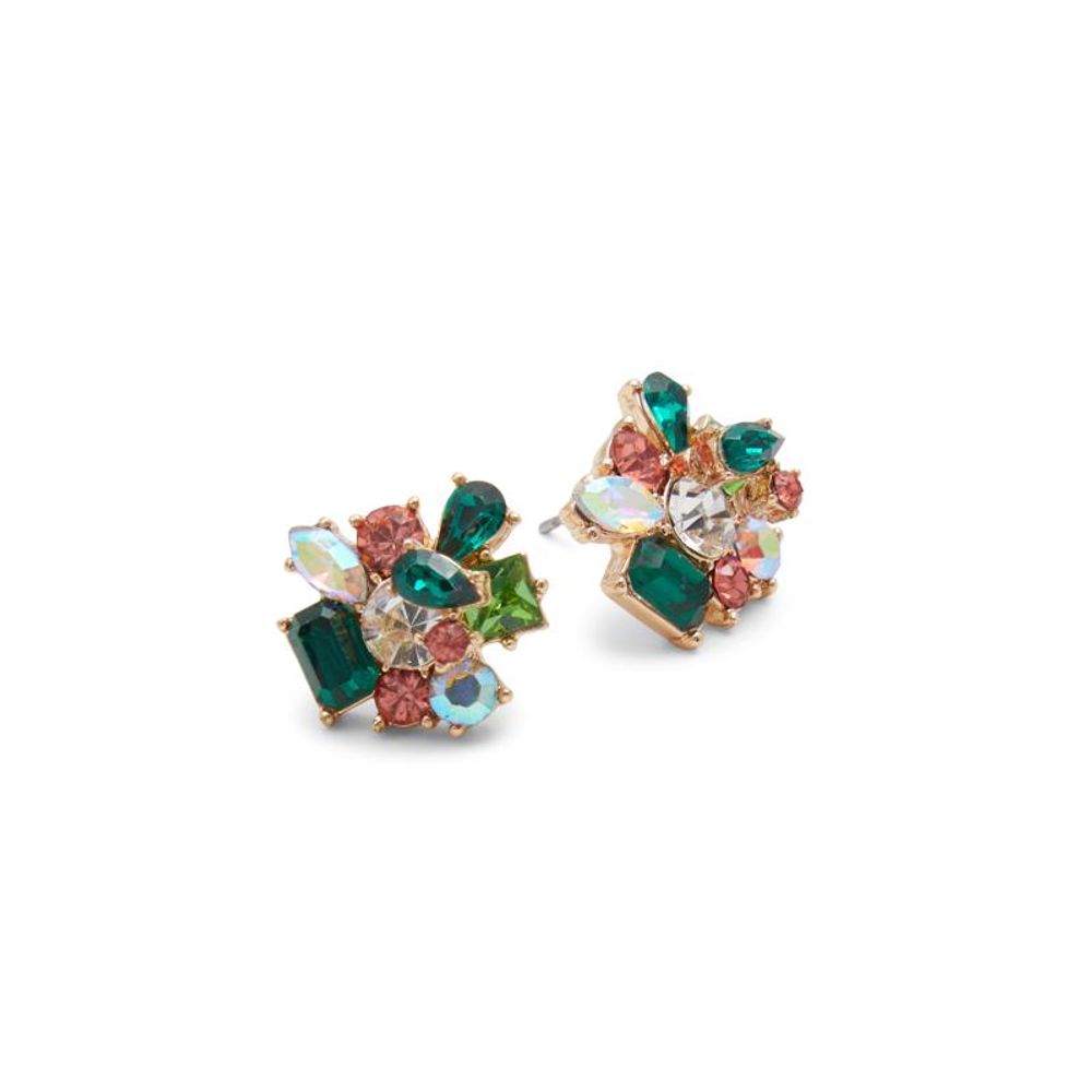 ALDO Green Elastane Earrings