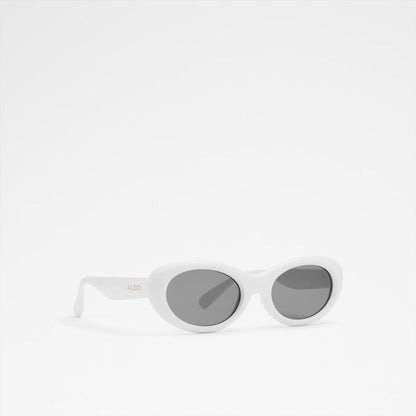ALDO White Polycarbonate Sunglasses
