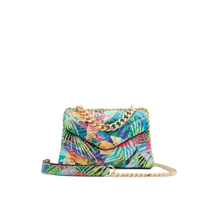 ALDO Light Blue Polyethylene Shoulder Bag