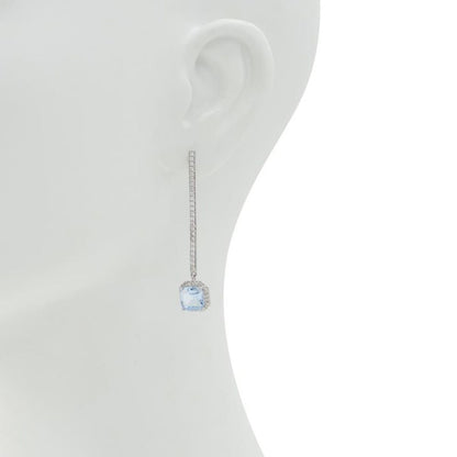 ALDO Light Blue Elastane Earrings