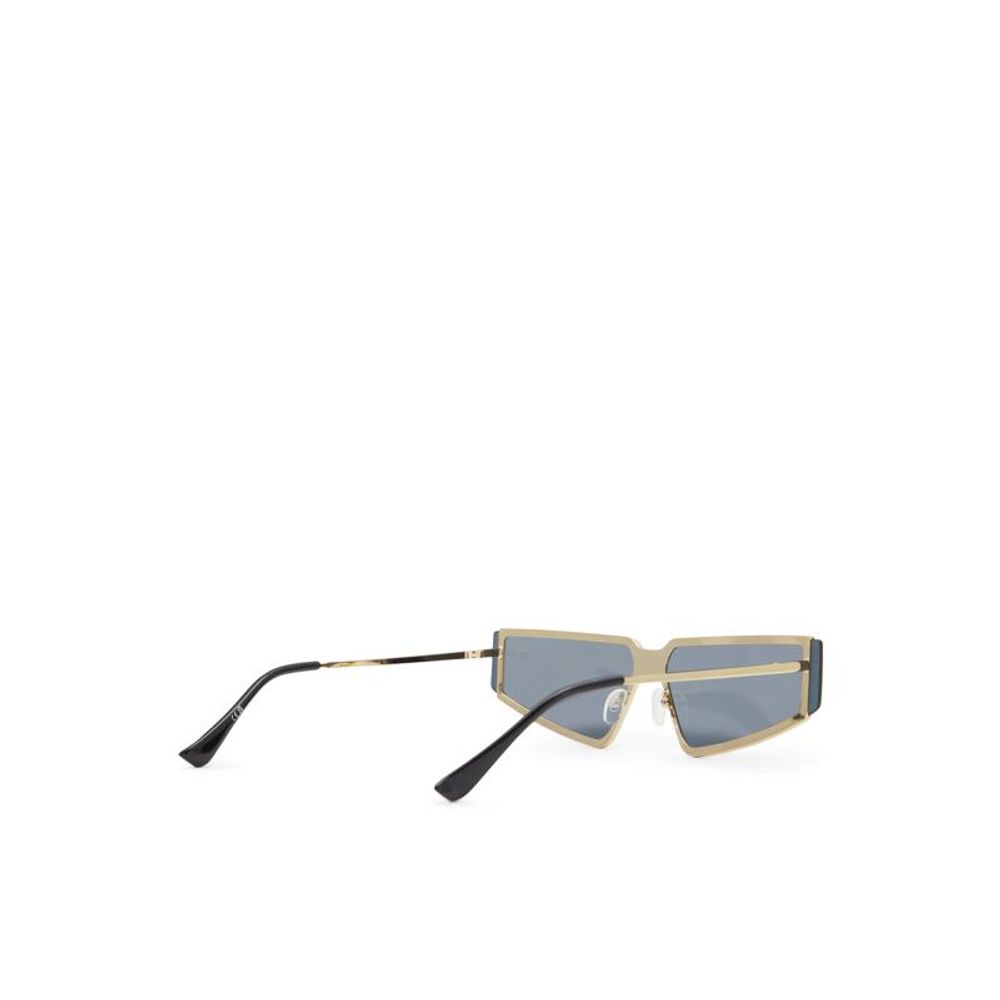 ALDO Gold Polycarbonate Sunglasses