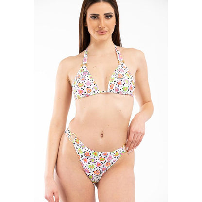 Moschino White Polyester Bikini