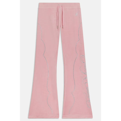 Juicy Couture Pink Polyester Casual Pants