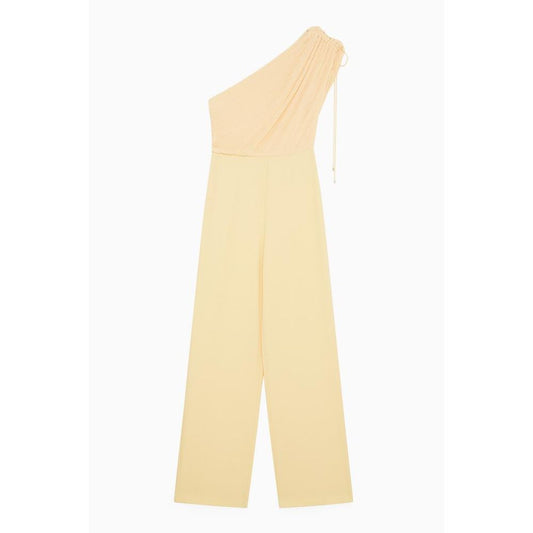 Patrizia Pepe Yellow Polyester Rompers