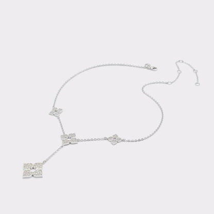 ALDO Silver Elastane Necklace