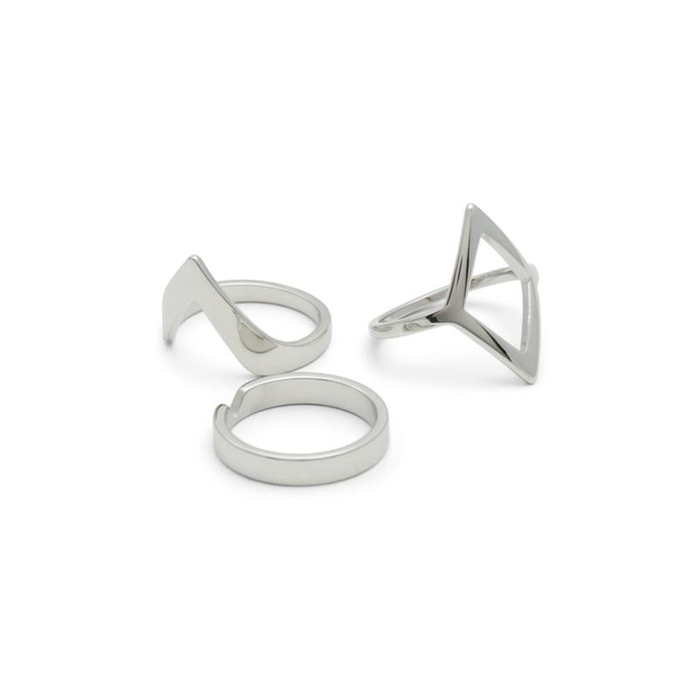 ALDO Silver Elastane Ring