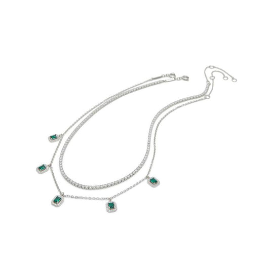 ALDO Green Elastane Necklace