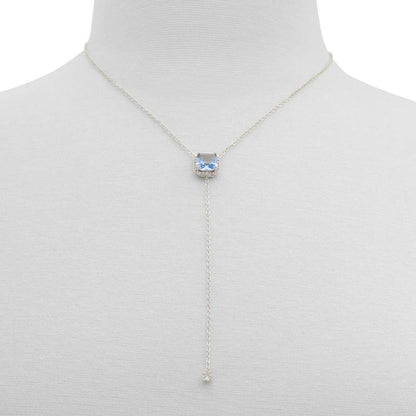 ALDO Light Blue Elastane Necklace