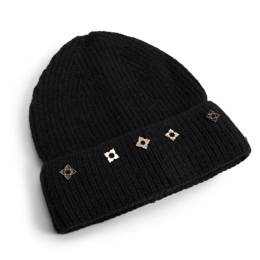 ALDO Black Polyester Beanie