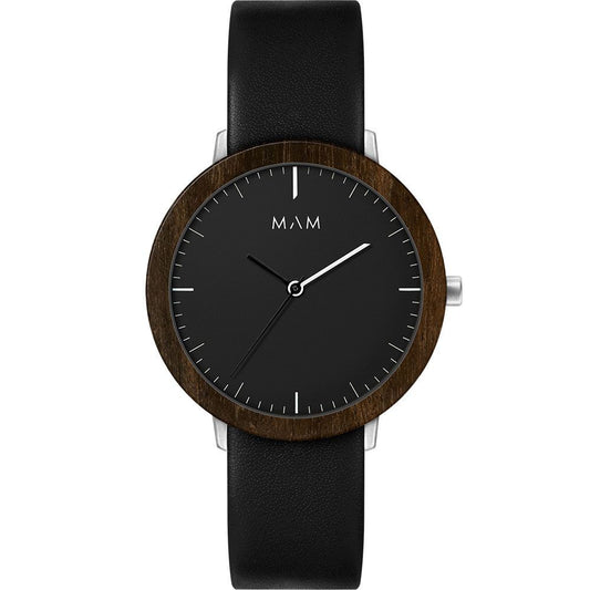 MAM Black Stainless Steel Dress Watch