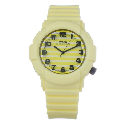 WATXANDCO Bicolor Synthetic Digital Watch