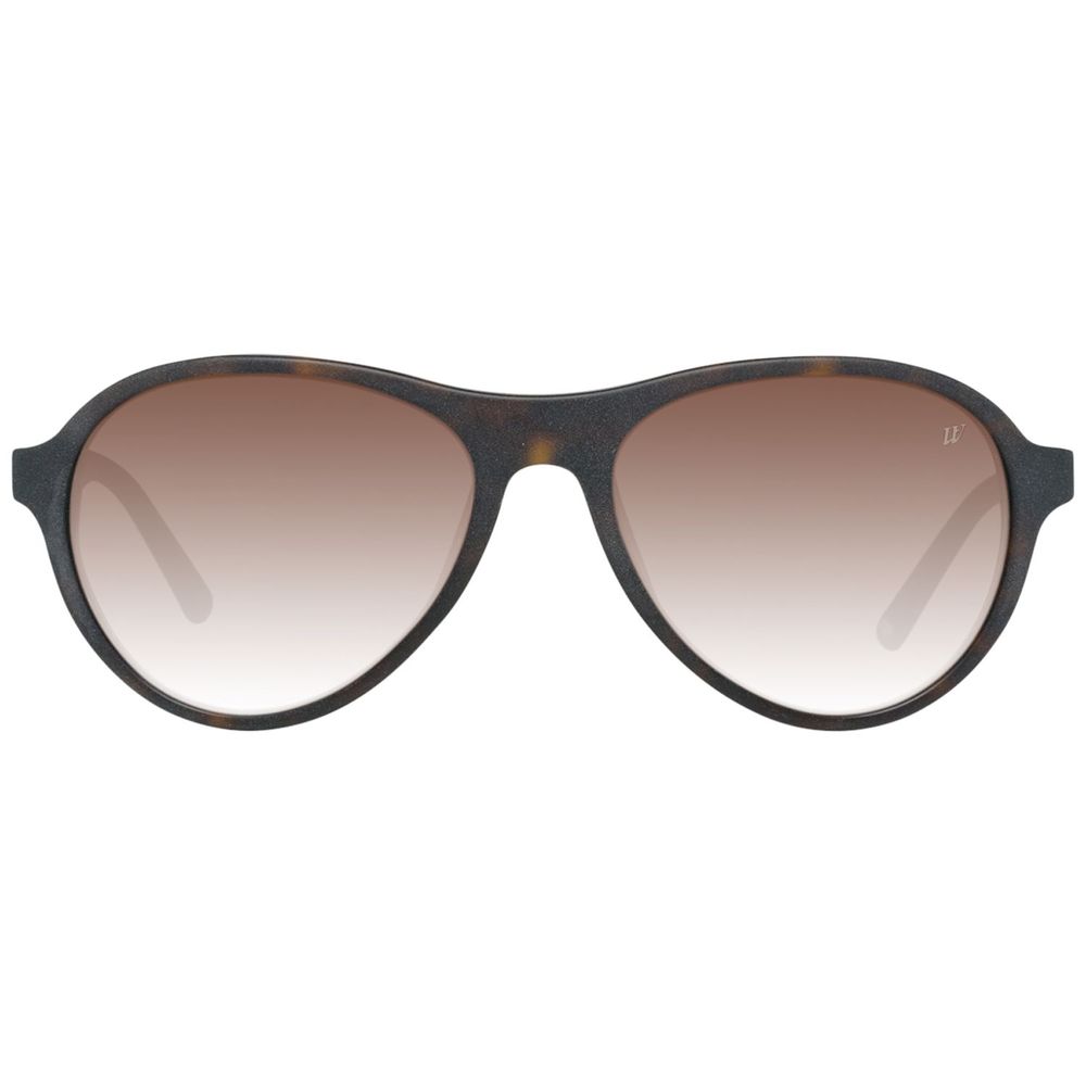 WEB EYEWEAR Brown Plastic Sunglasses