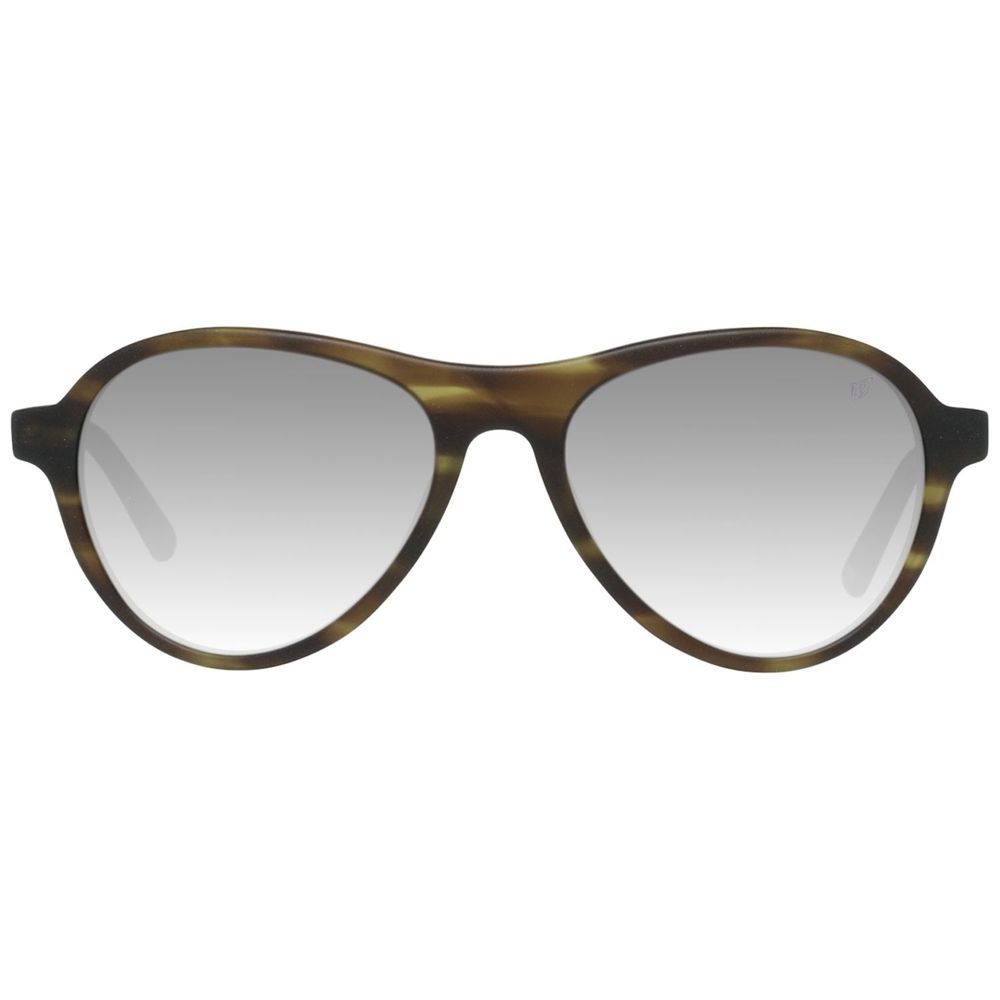 WEB EYEWEAR Brown Plastic Sunglasses