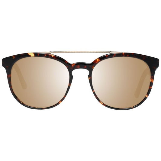 WEB EYEWEAR Brown Plastic Sunglasses