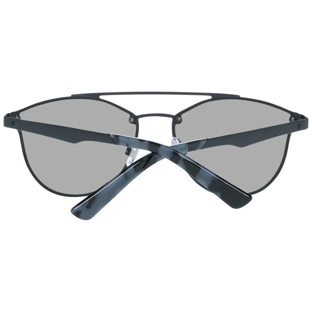 WEB EYEWEAR Black Metal Sunglasses