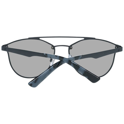 WEB EYEWEAR Black Metal Sunglasses