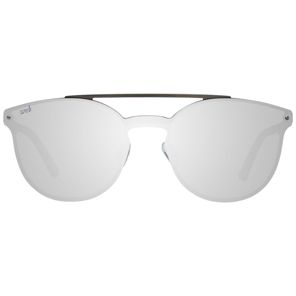 WEB EYEWEAR Gray Metal Sunglasses