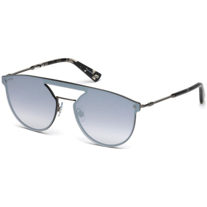 WEB EYEWEAR Gray Metal Sunglasses